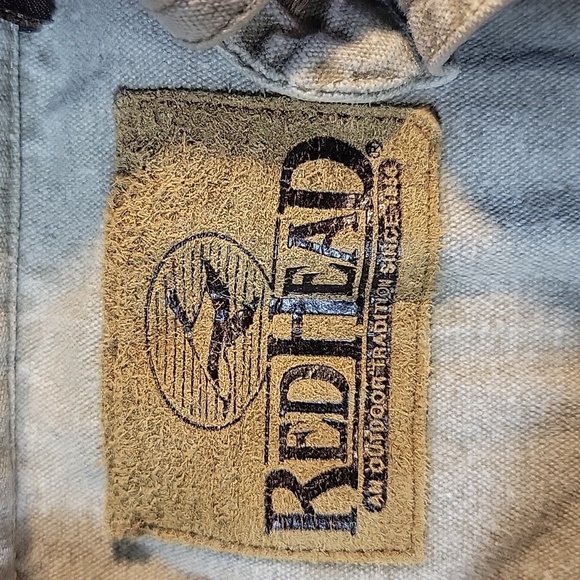 REDHEAD Khaki Outdoor Men's Heavyweight Button-Down‎ Shirt Medium - Picture 10 of 11